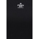 Fendi Black Cotton T-Shirt - Image 3