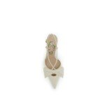Valentino Garavani Beige Goatskin High Heel Pumps - Image 4