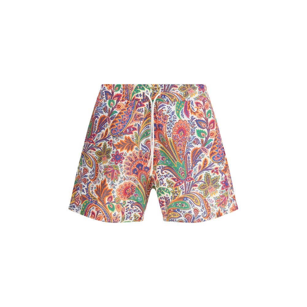 10063450.jpeg Etro Multicolor Polyester Short And Mini Shorts - Image 1