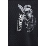 Dsquared² Black Cotton T-Shirt - Image 3