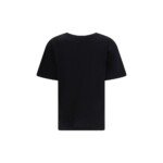 Tricou Valentino Negru din Bumbac - imagine 2