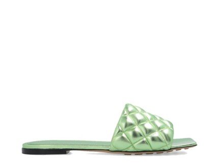 Bottega Veneta Bicolor Calfskin Sandals