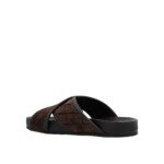 Bottega Veneta Brown Lamb Leather Sandals - Image 3