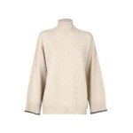 Brunello Cucinelli Beige Cashmere Sweater