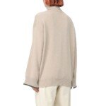 Brunello Cucinelli Beige Cashmere Sweater - Image 3