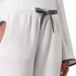 Brunello Cucinelli White Cashmere Casual Pants - Image 4