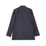 Brunello Cucinelli Blue Virgin Wool Jackets And Coat - Image 2