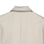 Brunello Cucinelli Beige Elastane Coat - Image 3