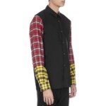 Comme Des Garçons Black Cotton Pattern Shirt - Image 2