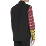 Comme Des Garçons Black Cotton Pattern Shirt - Image 3