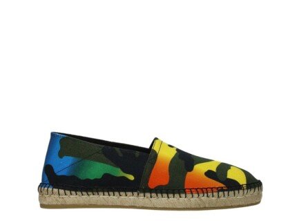 Valentino Garavani Bicolor Canvas Espadrilles