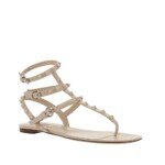 Valentino Garavani Multicolor Calfskin Strap-On Sandals - Image 2