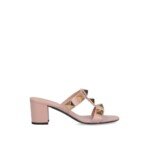 Valentino Garavani Beige Calfskin Platform Sandals