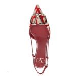 Valentino Garavani Multicolor Leather Mid Heel Pumps - Image 4