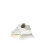 Maison Margiela White Fabric Athletic Sneakers - Image 3