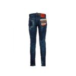 Dsquared² Blue Cotton Slim Fit Jeans - Image 2