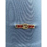 Dsquared² Blue Viscose Tank Tops - Image 4