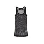 Dsquared² Black Cotton Tank Tops