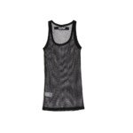 Dsquared² Black Cotton Tank Tops - Image 2