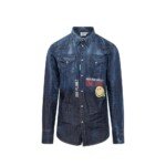 Dsquared² Blue Denim Shirt