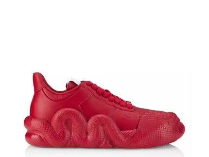 Giuseppe Zanotti Multicolor Calfskin Chunky Sneakers