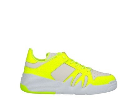 Giuseppe Zanotti White Calfskin Low Top Sneakers