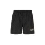 Givenchy Black Polyamide Swim Shorts