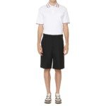 Gucci Black Polyester Bermuda Shorts - Image 2
