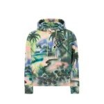 Palm Angels Bicolor Cotton Sweatshirt