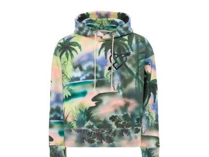 Palm Angels Bicolor Cotton Sweatshirt
