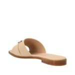 Salvatore Ferragamo Beige Calfskin Sandals - Image 3