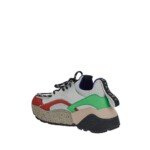Stella McCartney White Vegan Leather Chunky Sneakers - Image 3
