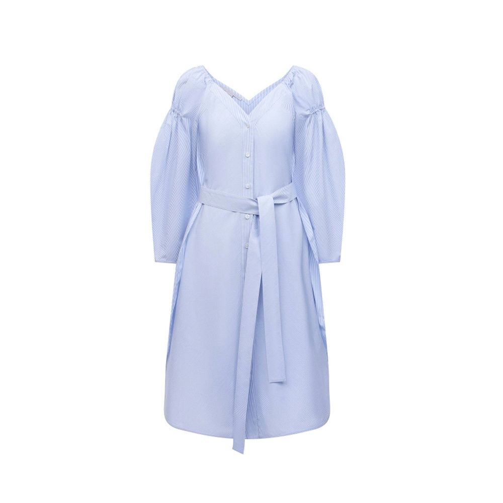 10089522.jpeg Stella McCartney Blue Cotton Casual Dress - Image 1