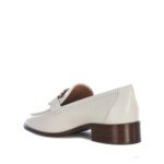 Tod's White Calfskin Slip-On Loafers - Image 3