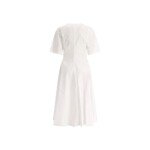 Alaïa White Cotton Casual Dress - Image 2