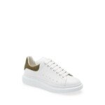 Alexander McQueen White Calfskin Low Top Sneakers - Image 2