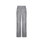 Amiri Gray Leather Pants