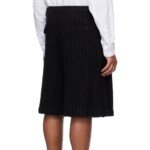 Comme Des Garçons Black Nylon Knee Length - Image 3