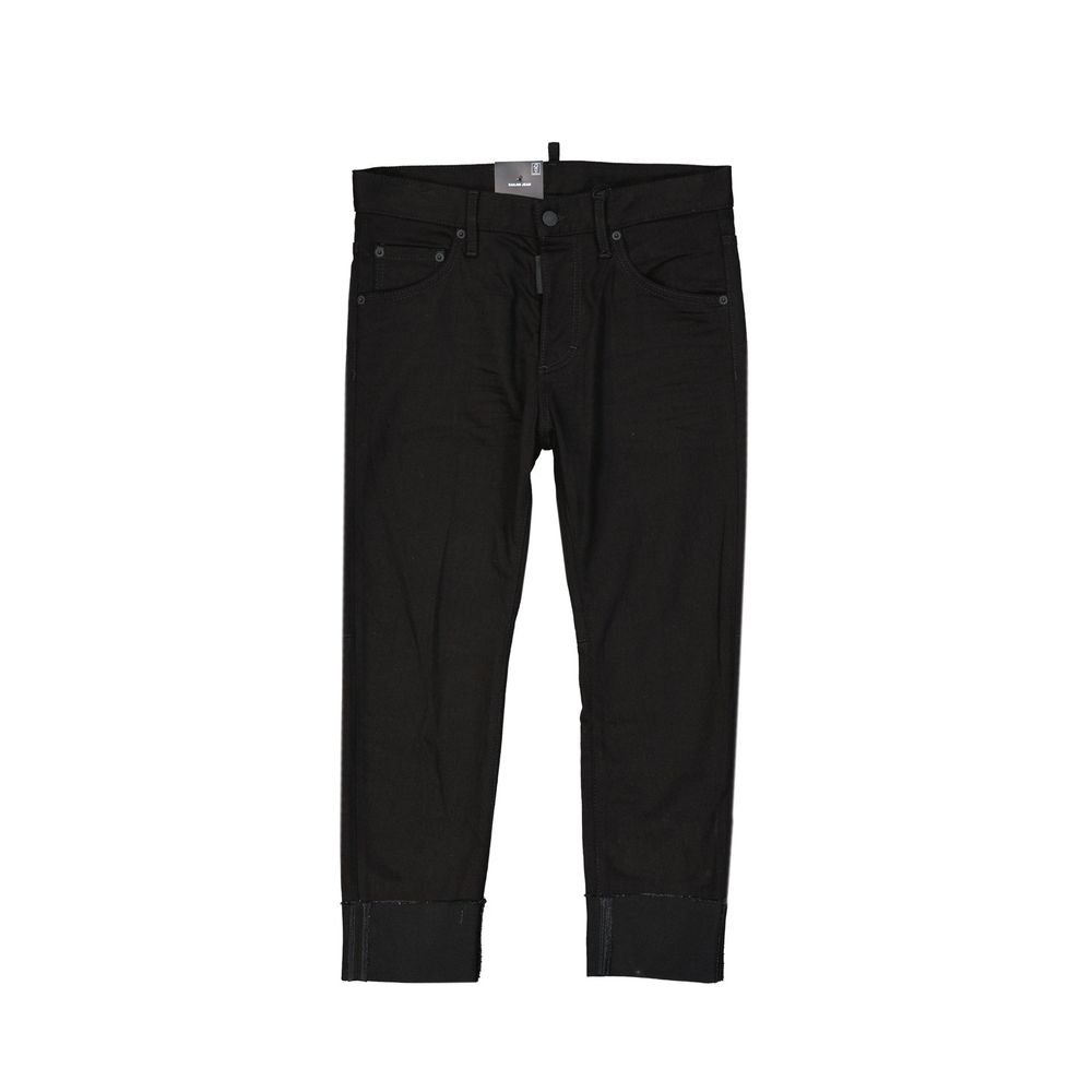 10090348.jpeg Dsquared² Black Cotton Jeans Denim - Image 1