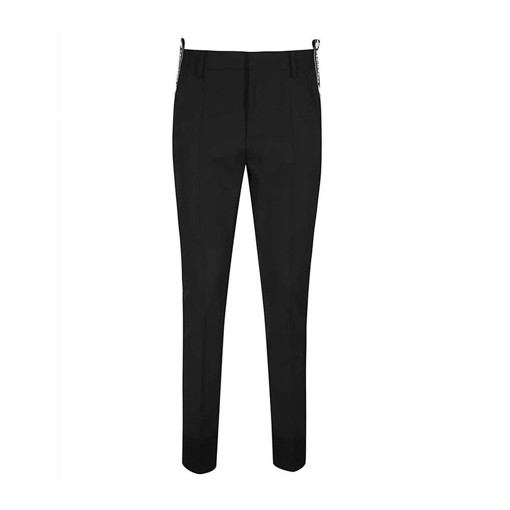 10090362.jpeg Dsquared² Black Wool Dress Pants - Image 1