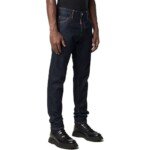 Dsquared² Blue Cotton Straight-Leg Jeans - Image 2
