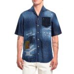 Dsquared² Blue Denim Shirt - Image 2