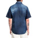 Dsquared² Blue Denim Shirt - Image 3