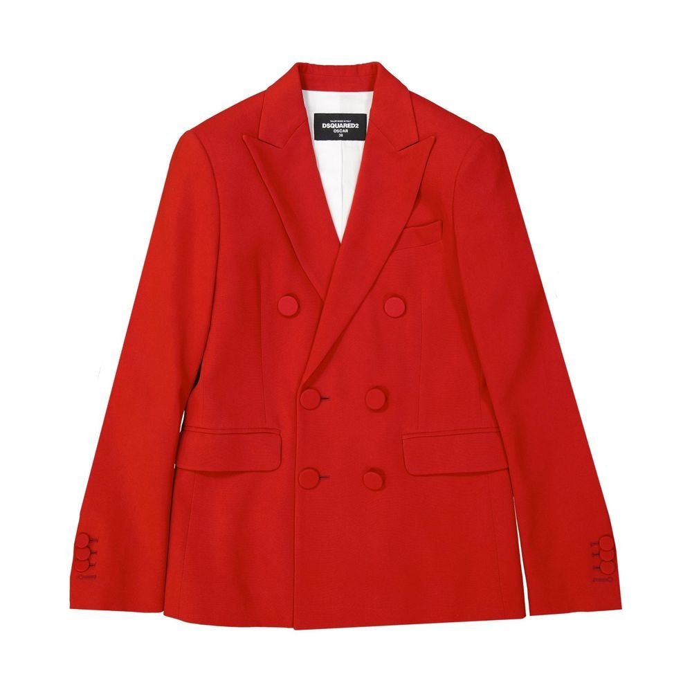 10090486.jpeg Dsquared² Multicolor Viscose Coat - Image 1