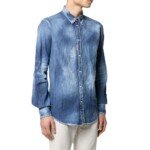 Dsquared² Blue Denim Shirt - Image 2