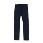 Balmain Blue Cotton Casual Pants - Image 2