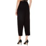 Balmain Black Viscose Casual Pants - Image 3