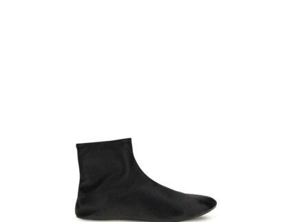 The Row Black Lamb Ovis Aries Aries Ankle Boots