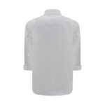 Brunello Cucinelli White Cotton Dress Shirt - Image 2