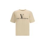 Valentino Beige Cotton T-Shirt